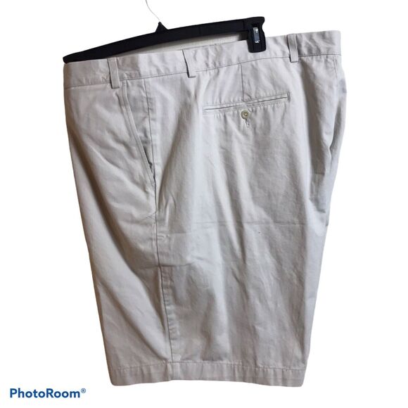 CASUALS Shorts Roundtree Yorke Mens Size 52 BIG MAN Flat Front Walking Stone - Picture 3 of 6